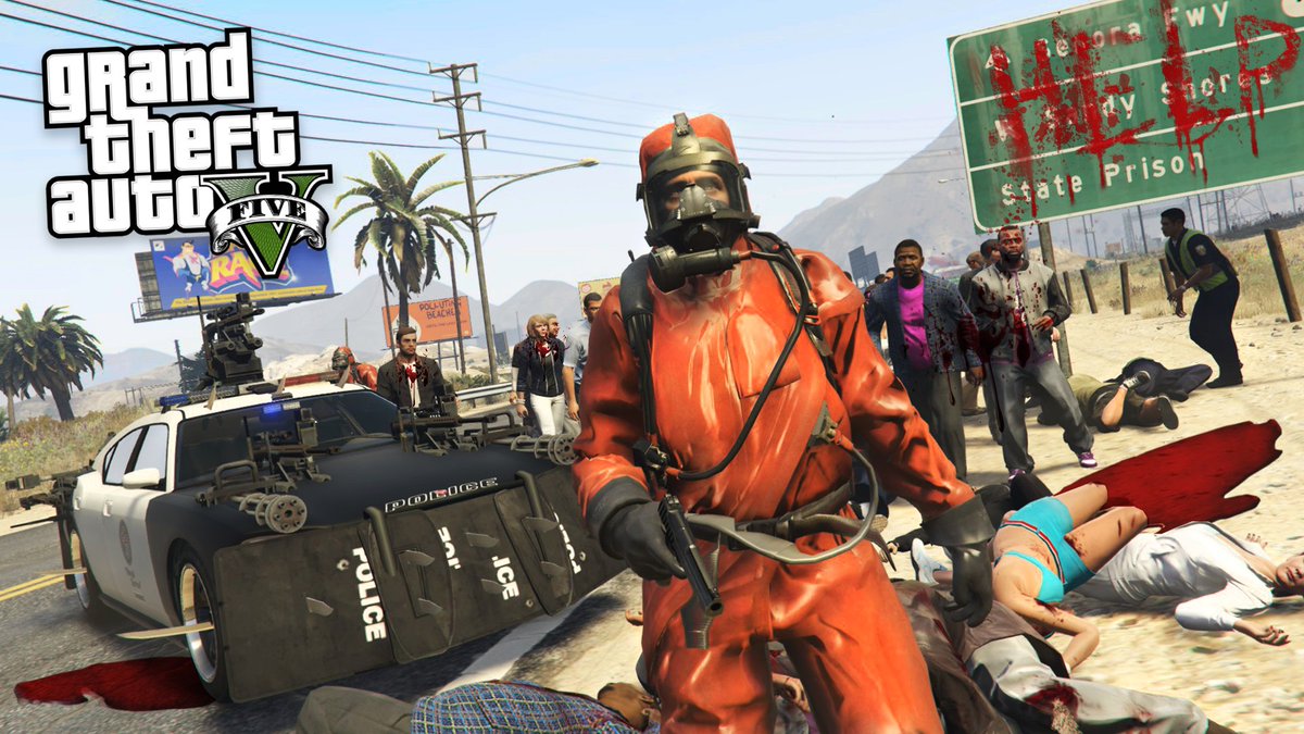 TypicalGamer's tweet photo. GTA 5 MODS "ZOMBIE APOCALYPSE" MOD LIVESTREAM! 💥 RETWEET for a SHOUTOUT!! Watch it here! ▶▶▶ https://t.co/bIeokvDfmU https://t.co/0ag7hcEdok