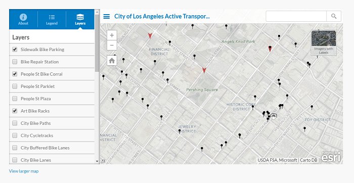 Heading to #WomensMarchLosAngeles today? We have general tips for #biking to &amp; parking at Pershing Square. bit.ly/2jWRqkO #bikeLA