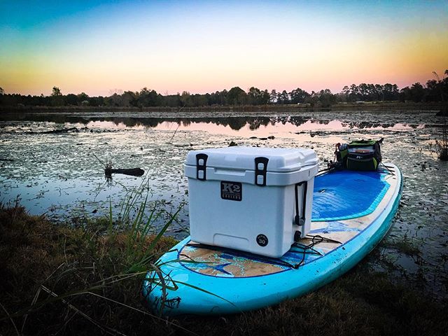 K2Coolers's tweet photo. #K2Lifestyle #SUP #SUPfishing #Summit30 #pond #bassfishing #sunset pc: Neal Rohrbach https://t.co/TPNnfj1H1f