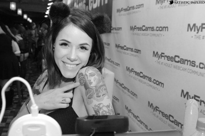 Best of day 2. At the @MyFreeCams booth. @c0rtanablue https://t.co/uXMeXejeIU<a class="tags" href="/tag/myfreecams">@myfreecams</a><a class="tags" target="_blank" title="On Twitter" href="/?out=eyJ0eXAiOiJKV1QiLCJhbGciOiJIUzUxMiJ9.eyJpYXQiOjE3MjM5MjY5MDksImlzcyI6InR3cG9ybnN0YXJzLmNvbSIsIm5iZiI6MTcyMzkyNjkwOSwiZXhwIjoxNzU1NDYyOTA5LCJyZWRpcmVjdF91cmwiOiJodHRwczovL3R3aXR0ZXIuY29tL2MwcnRhbmFibHVlIn0.3NPmARQGeZQg9m-OynRwdMsdOjsPZaHdjQvv2Pbpw8NrdE4E6Hz4u7YkurZXqD5tM1spZtSj8lmqhvzC2XD0mA">@c0rtanablue</a><a href="/tag/avn"class="tags"><span>#avn</span></a><a href="/tag/aee"class="tags"><span>#aee</span></a><a href="/tag/aeexpo"class="tags"><span>#aeexpo</span></a>