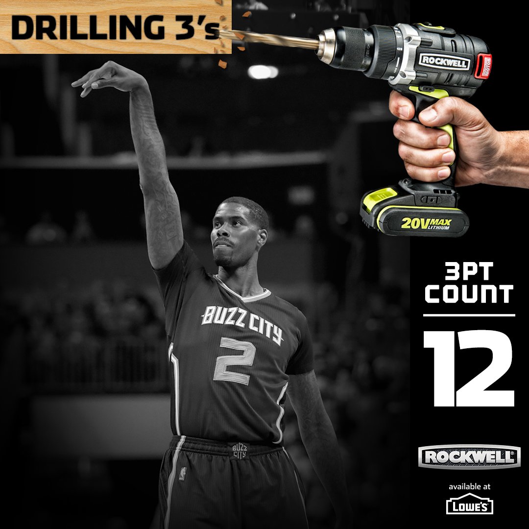 Your @RockwellTools #Drilling3s total for the game #TORatCHA #buzzcity https://t.co/73OoSuQZdC