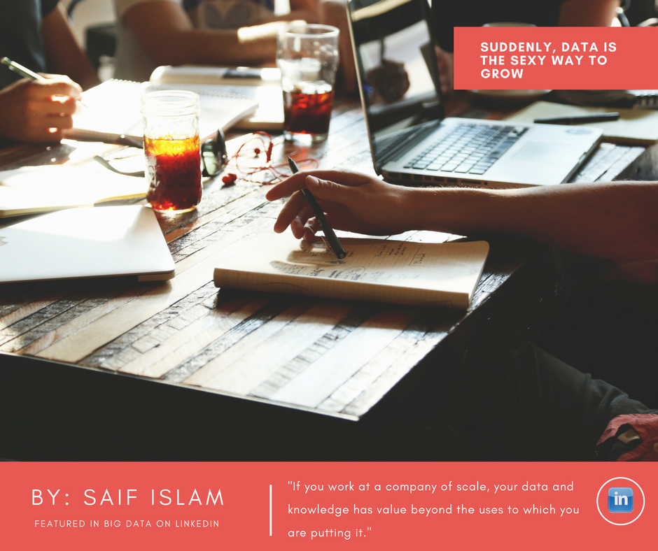 DataSavant's tweet image. If you work at a company of scale, your #data and knowledge has value beyond the uses to which you are putting it. 👉linkedin.com/pulse/suddenly…👈