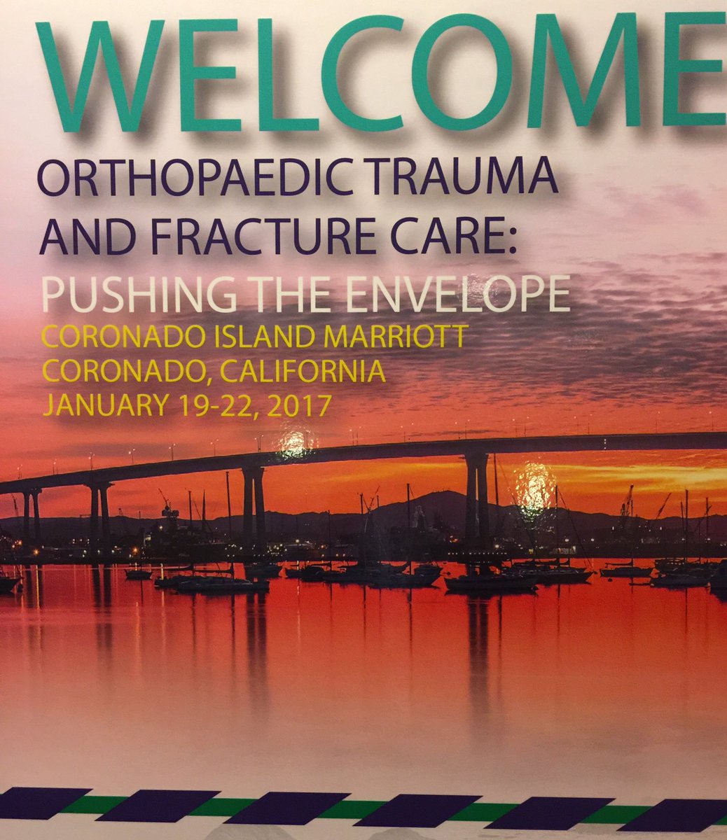 We are exhibiting at the FORE Trauma and Fracture Care course in Coronado, CA.