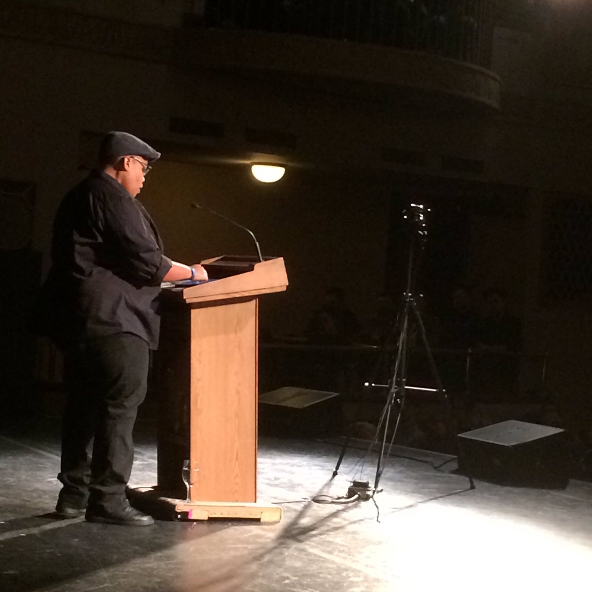 "We cannot have extreme wealth without extreme poverty" <a href="/KeeangaYamahtta/">Keeanga-Yamahtta Taylor</a> at #antiinauguration live in DC