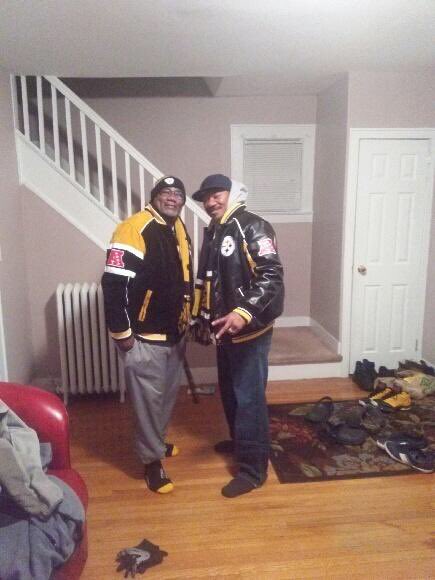 Represented the steelers nation quard all day everyday all the way up