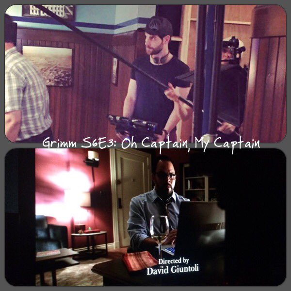 #Grimm fans! As you know David directed Ep3. I'd like to make a short video w/ congrats from fans. DM me your congrats for David this week!