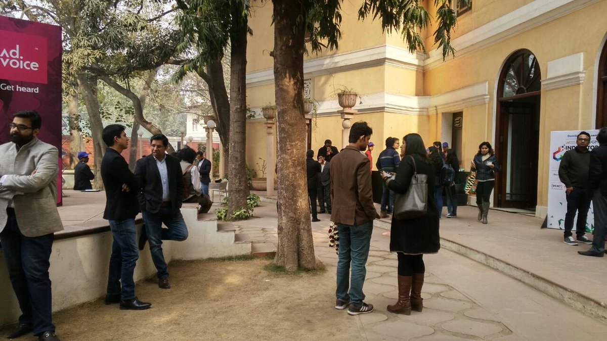 DigitalMktAsia's tweet photo. We are ready to kickoff India's #TopDigitalPlanners at this heritage location on a chilly Saturday. https://t.co/6kSbqLe9xN