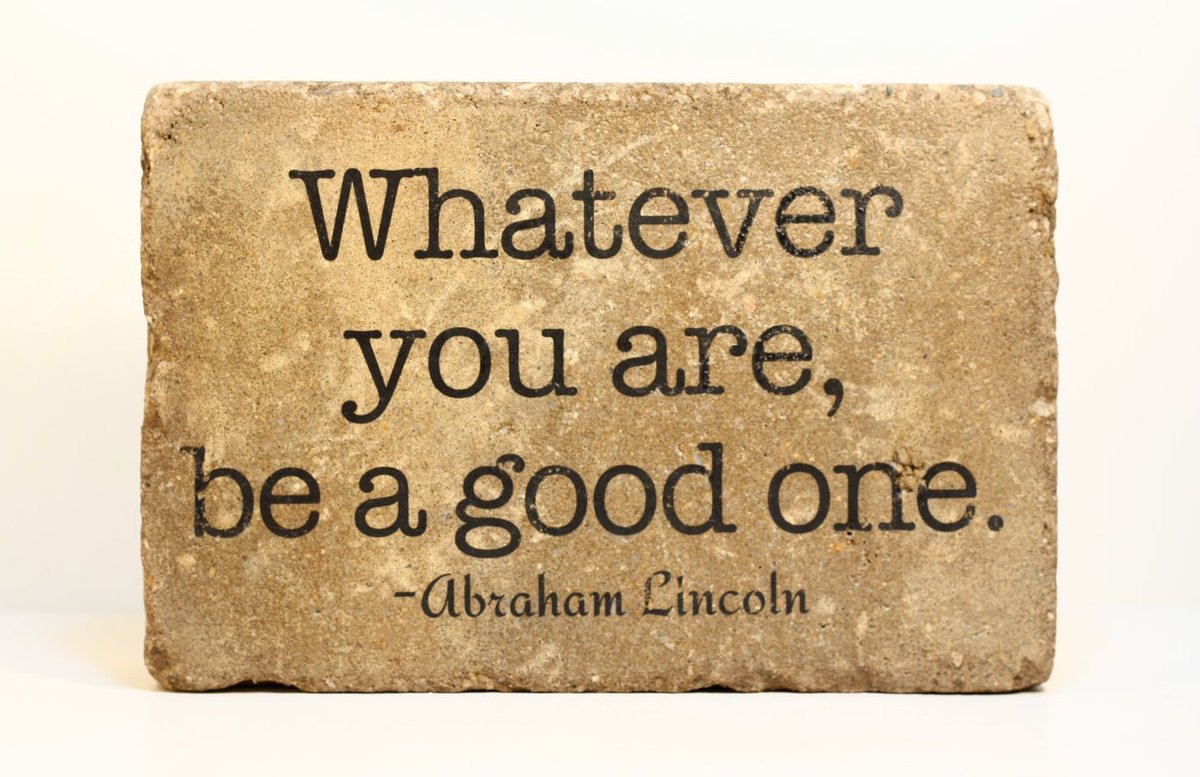 QuotesHub_'s tweet photo. Whatever you are, be a good one.
~Abraham Lincoln 
#QuotesHub https://t.co/WFvD7CFWyG