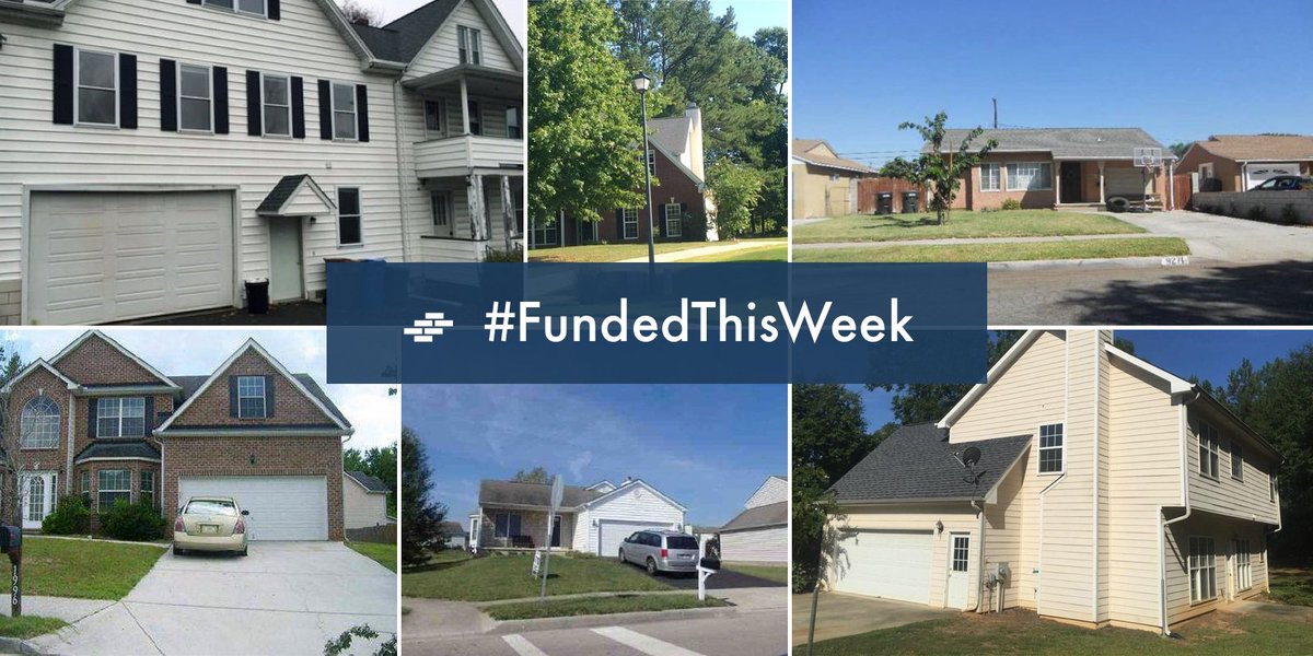 CorevestFinance's tweet photo. TGIF! 🙌🏼 After a week of hard work, we celebrate the start of the weekend with some of the 🏡 homes we #FundedThisWeek https://t.co/pn3HgluvRG