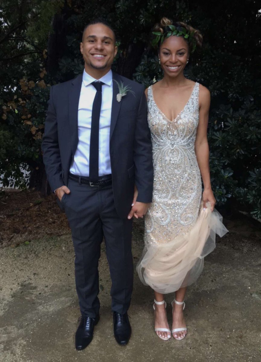 Join us in congratulating @QuincyAmarikwa and @Sirena_Alise on their wedding! 🤵👰💍   #ForwardAsOne 💙 https://t.co/xImLK08osD