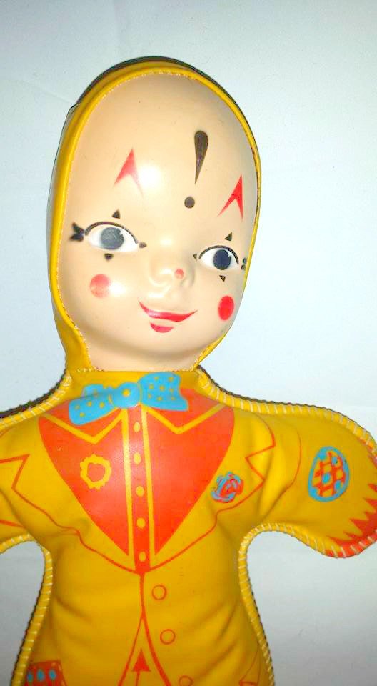 vintage stuffed clown doll