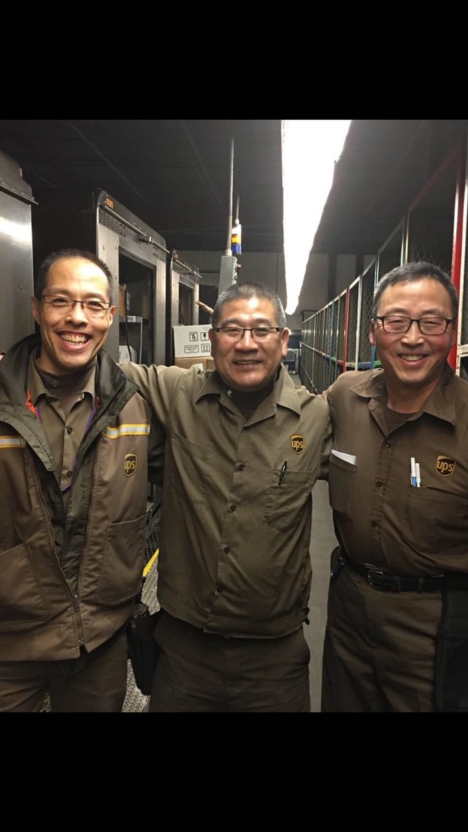 Thank You Dave Fujita for 30 years of impeccable Service! #NorthwestUPSers #WeareUPS #Allsmiles #OneOfTheBest #UPS