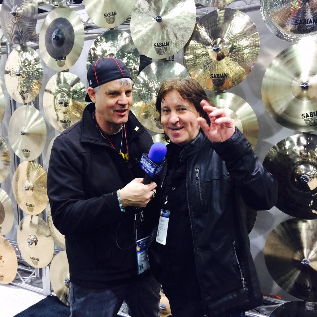 TheAnnBoleyn's tweet photo. Great day at @NAMMShow .  @TheAnnBoleyn @SimonWrightDrum @SABIAN_Vault @HellionOfficial @dwdrums https://t.co/zD61r8QTgV