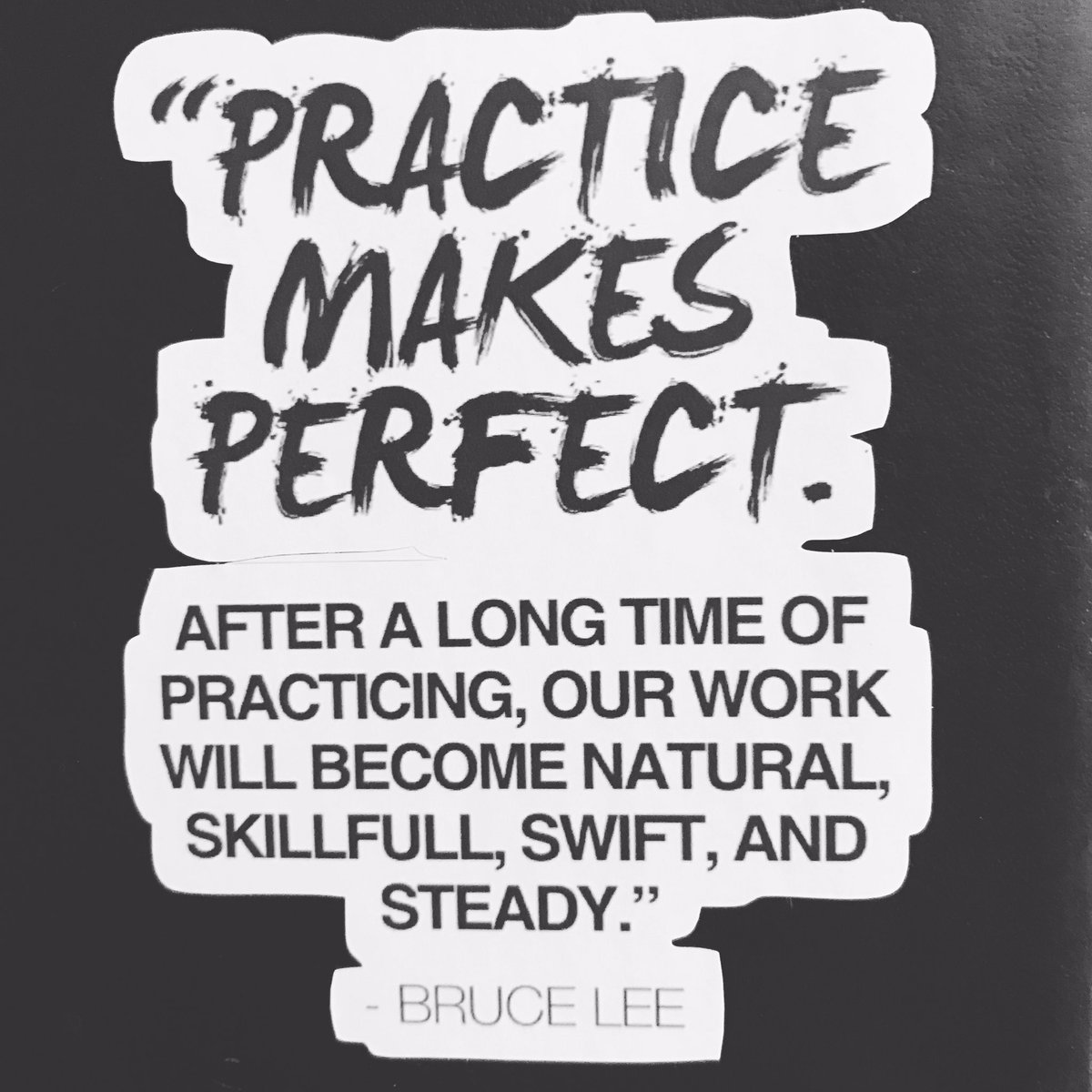 bruce lee practice