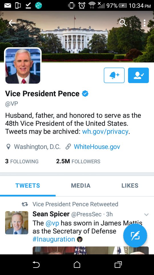 thekeldakitty's tweet image. And #forcefollow @VP UGH!!