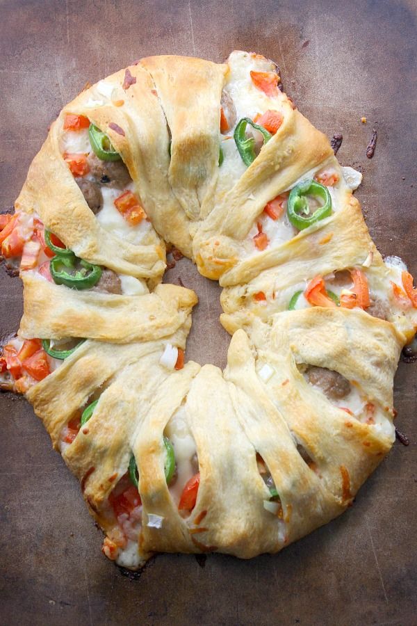 bittersidesweet's tweet image. Jalapeno Meatball Ring buff.ly/2j4UcGr #HalftimeHero #ad @FarmRichSnacks #appetizers