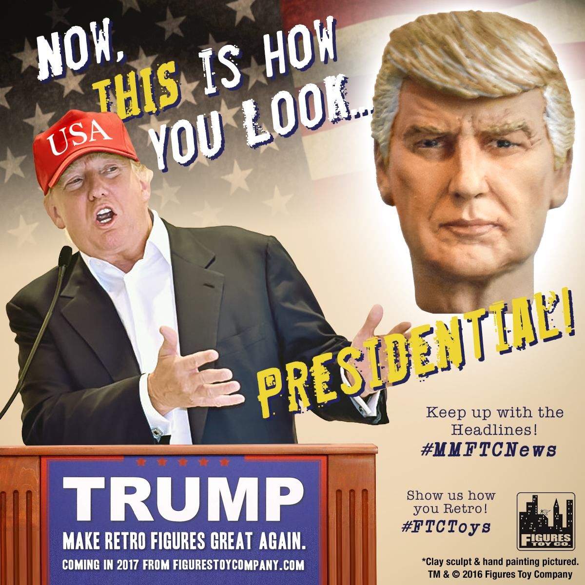 Figures Toy Company on Twitter "Today he takes office, and in 2017 his