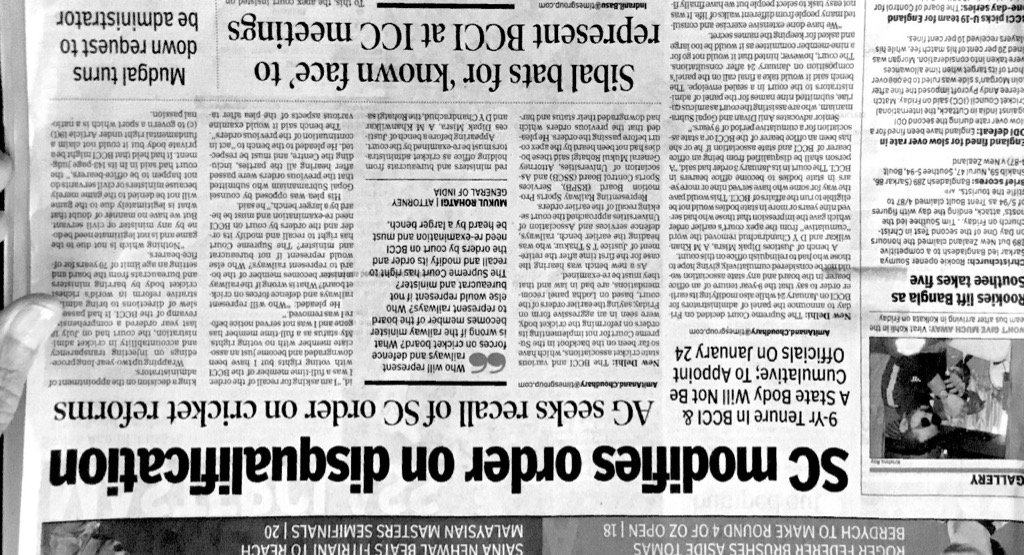 I endorse The views of AG regarding 3 Govt units.  They have played a vital role in the promotion and Dev of the game