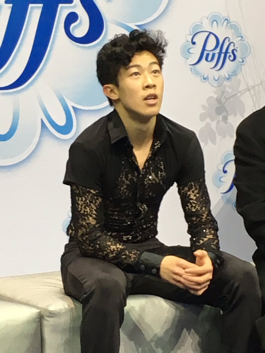 KansasCity2017's tweet photo. .@Nathanwchen scored a 106.39 in the Men's Short Program to move into first place #USChamps17 https://t.co/5VhfGaJK7I