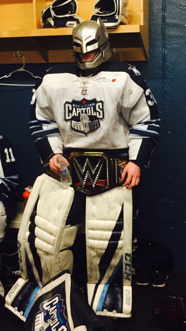 Capitols take the belt from <a href="/ChicagoSteel/">Chicago Steel</a> on Wrestling Tribute Night #CapsRiseAgain