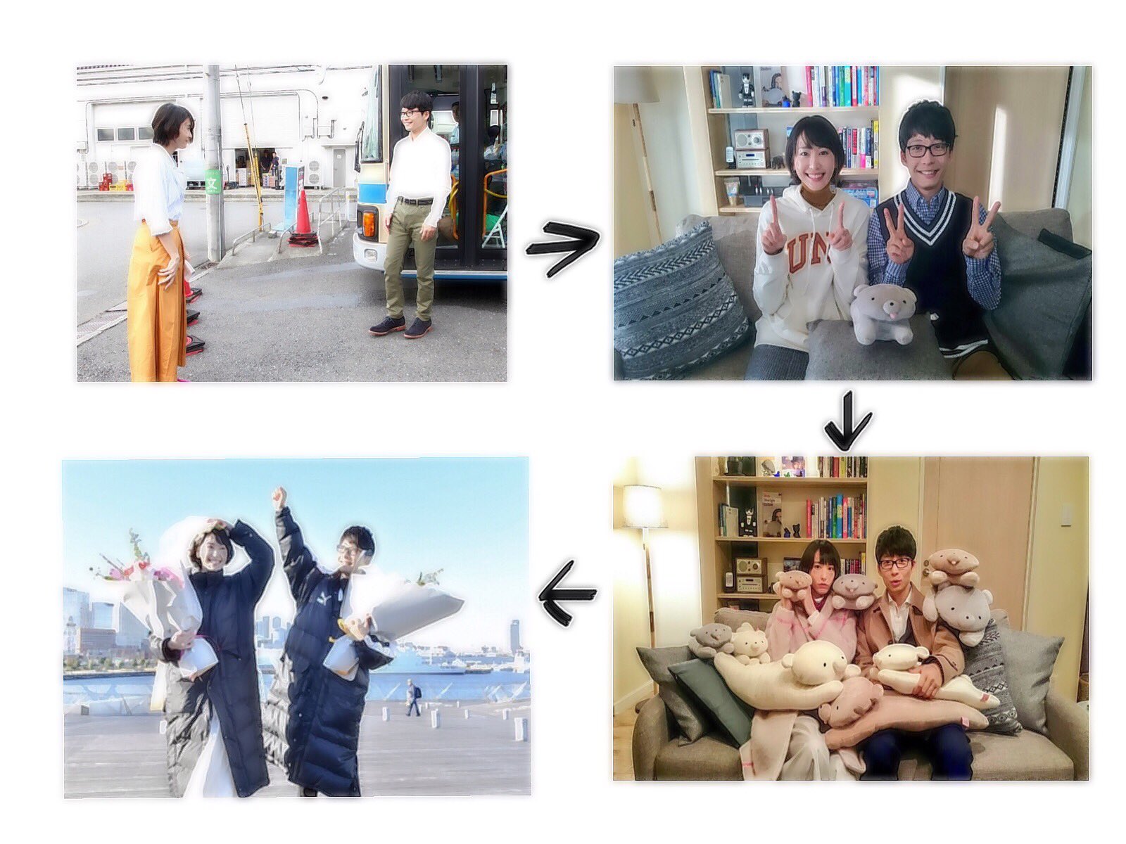 M I R E I 星野源 ほしがきが出会い 撮影で仲を深め 撮影終了の日は妄想で結婚式をあげるシーン ほんとに続編希望 それかスピンオフっ 熱愛報道とかでもいいよ ああ妄想が広がる ˉ ˉ 星野源 新垣結衣 ほしがき