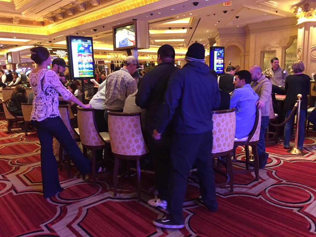 Vital Vegas on Twitter "Far and away the busiest roulette table at