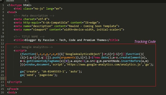 blogger_rohit's tweet image. Tracking code/ID (Google Analytics) ko kaise add kare HTML WordPress Tumblr aur Blogger me bloggerbypassion.com/tracking-code-…
