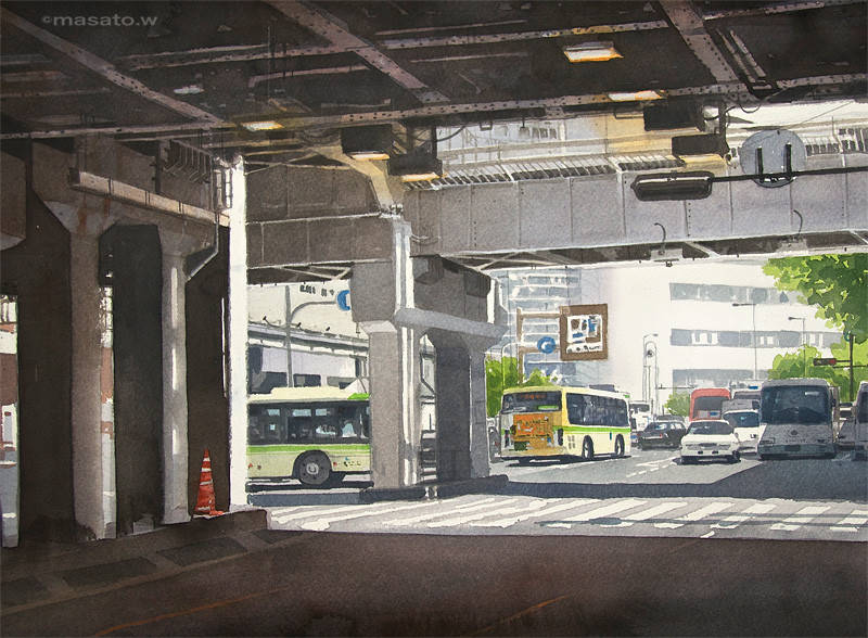 CGdrawing's tweet photo. Japanese watercolor painter  Masato Watanabe https://t.co/ErtNDRIUcY