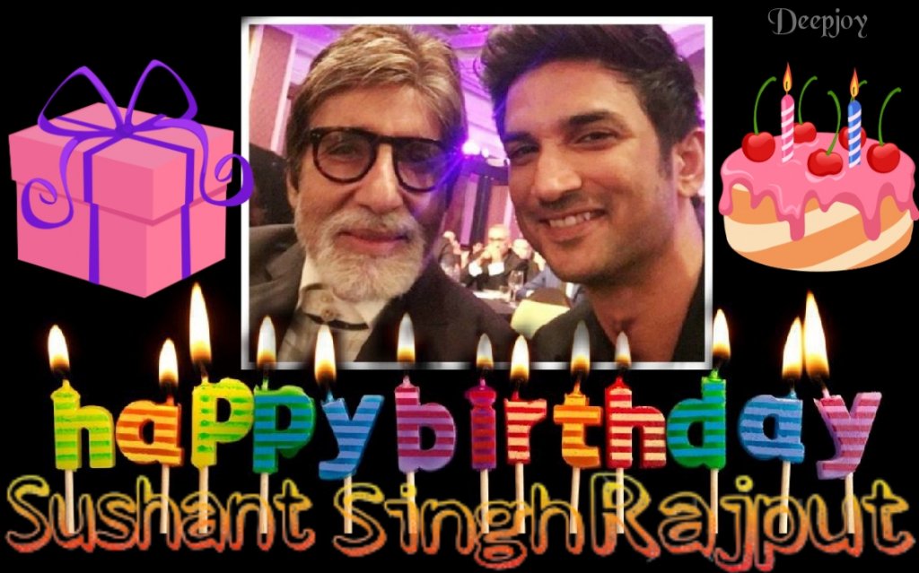   Happy Birthday Sushant Singh Rajput 