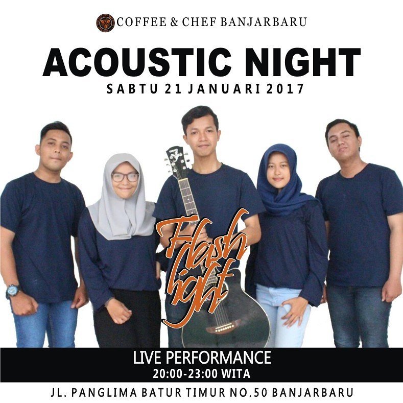 Acoustic cnc malam ini, 20:00-23:00 wita