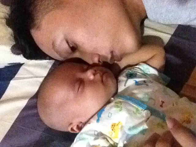 Bahagia ya kalo sama si gemadh ini 😍😘😜🍼💋