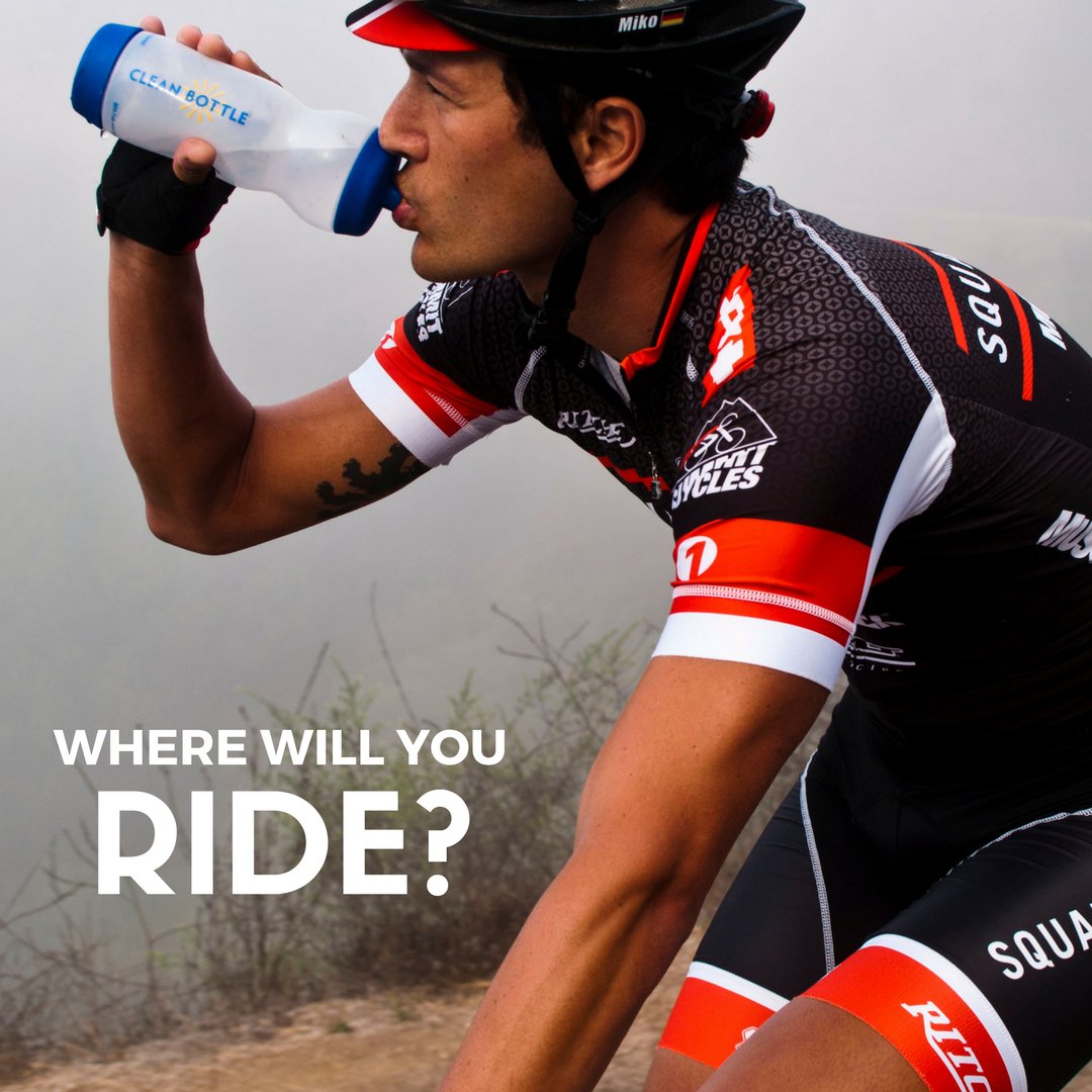 liveontheedge1's tweet photo. Where will you ride this weekend? #cleanbottle #cycling #roadriding #hydration #keepitclean https://t.co/v1zFnEMQRX