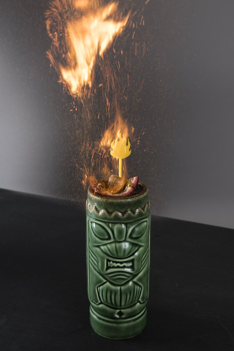craftdrinks's tweet photo. 🌋 KRAKATOA 🌋 is brand new on our menu! Try one at your peril 🔥 📷 - @joeandcharlotte #leighonsea #essex #tiki https://t.co/zdW1X9Aeei