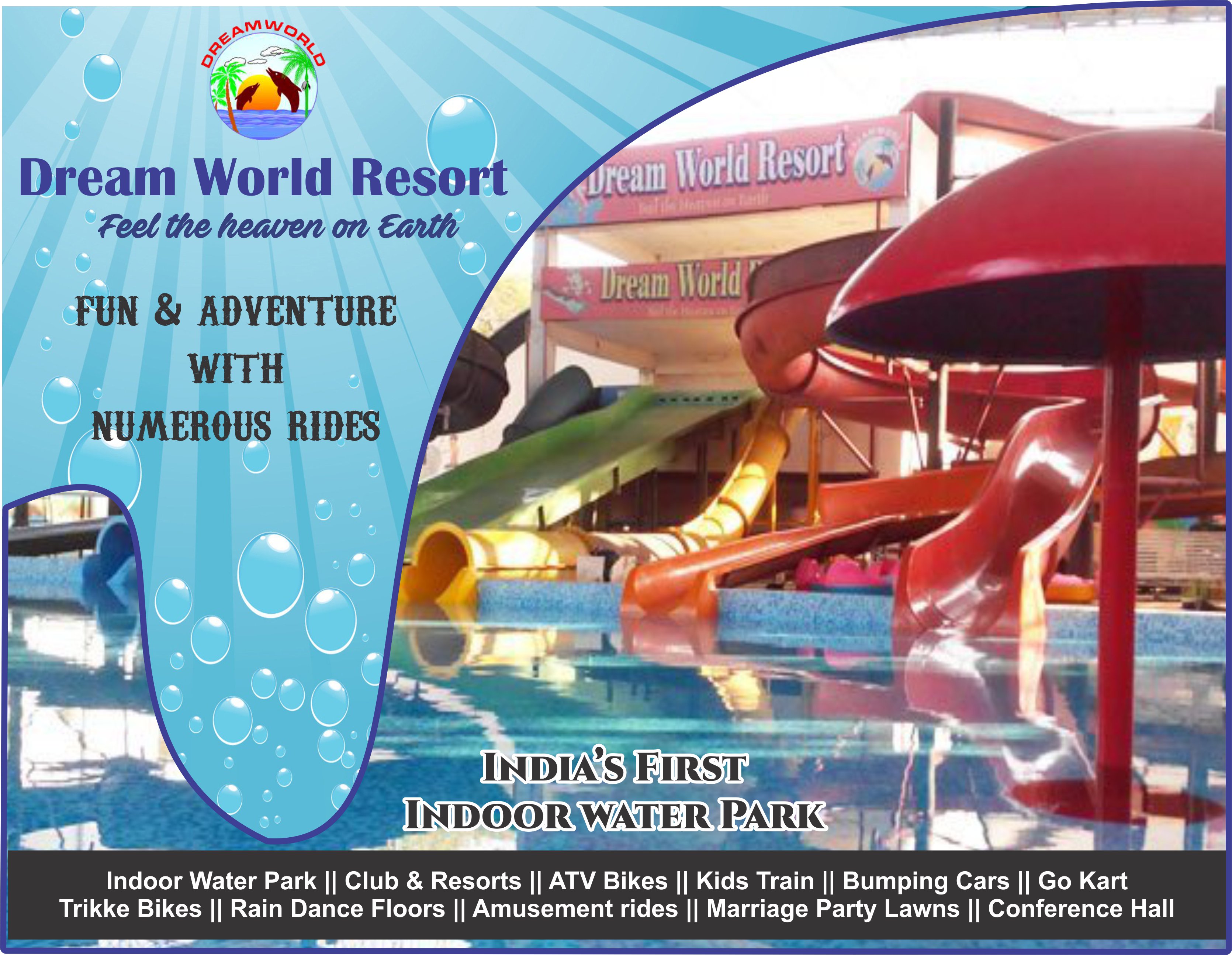 Dream World Amusement Park, Lucknow (2023) - Images, Timings