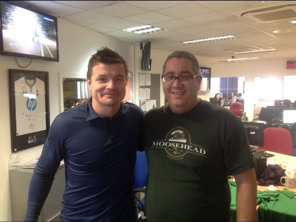 Happy Birthday to Brian O\Driscoll have a great day my friend 