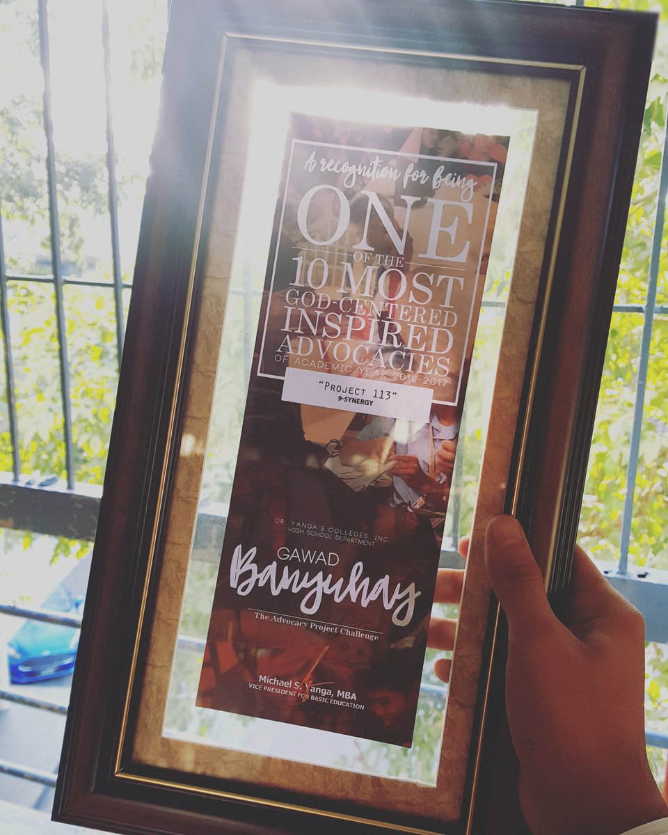 gelosantos93's tweet photo. Soli Deo Gloria! #GawadBanyuhay #Project113 https://t.co/phMrEF95EV