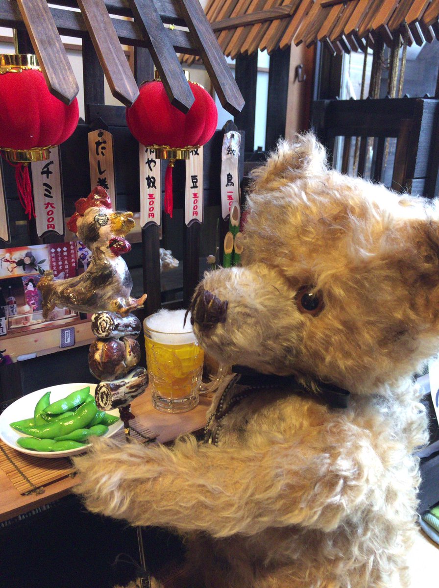 Rierin チワワ チロル 居酒家チロルの名物 串焼き I タラー 居酒屋 テディベア 焼き鳥 犬小屋 紙粘土 手作り 食品サンプル レトロ Rierin チワワ チロル 居酒家チロルの名物 串焼き I タラー 居酒屋 テディベア 焼き鳥 犬小屋 紙粘土 手作り 食品サンプル レトロ