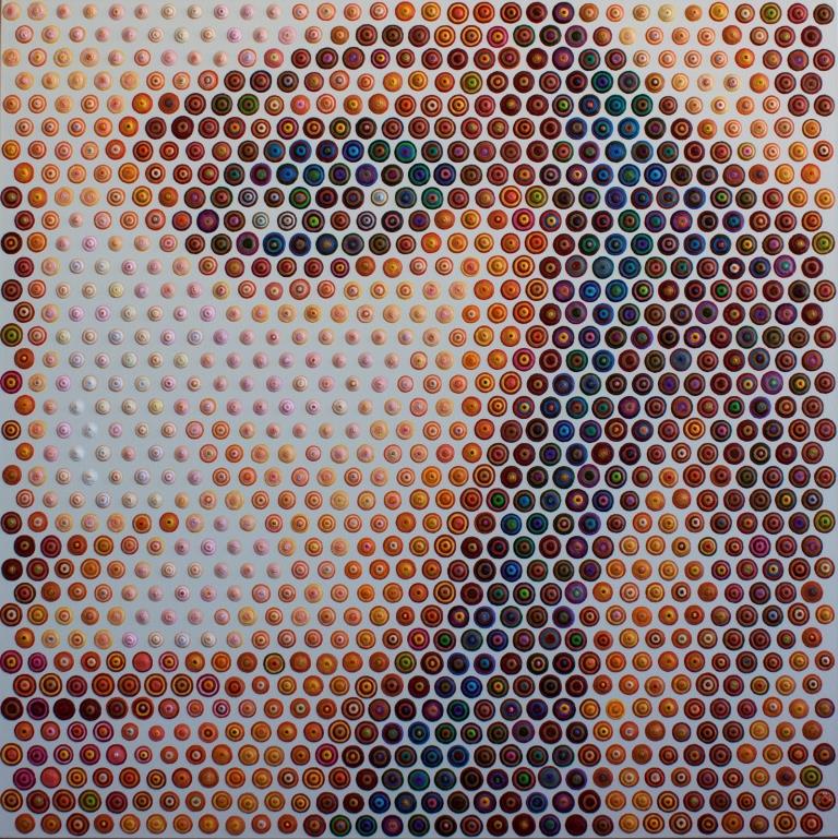 WorldartSA's tweet photo. Close up of #Beyonce's painting in our main gallery by #GavinRain.To see this exquisite piece, come visit us @54ChurchStreet #CapeTown #CBD https://t.co/7JZb5zFIRz