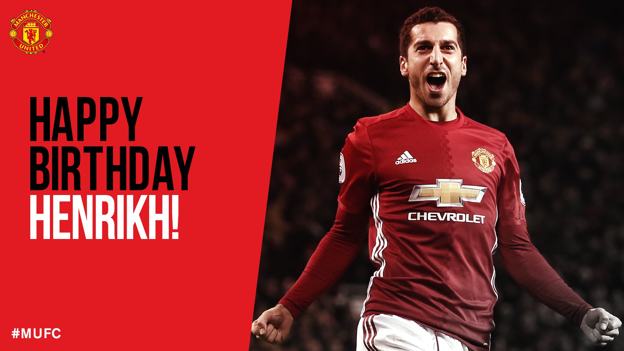 Happy 28th birthday, Henrikh Mkhitaryan! 