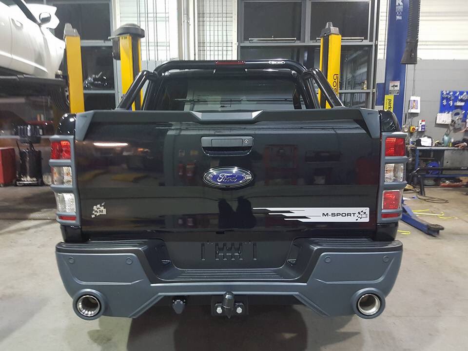 hitechges's tweet image. New Boston two post lift installed in Stirling,with the new Ford Ranger m-sport just about to have its pre delivery inspection.