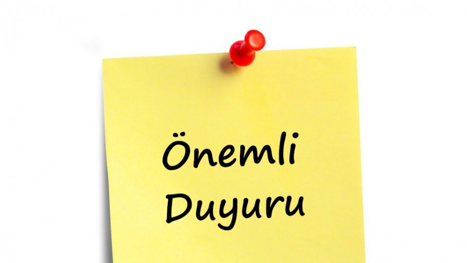 Bütünleme sınav tarihleri değişmiştir.
Detaylar için; iletisim.cumhuriyet.edu.tr