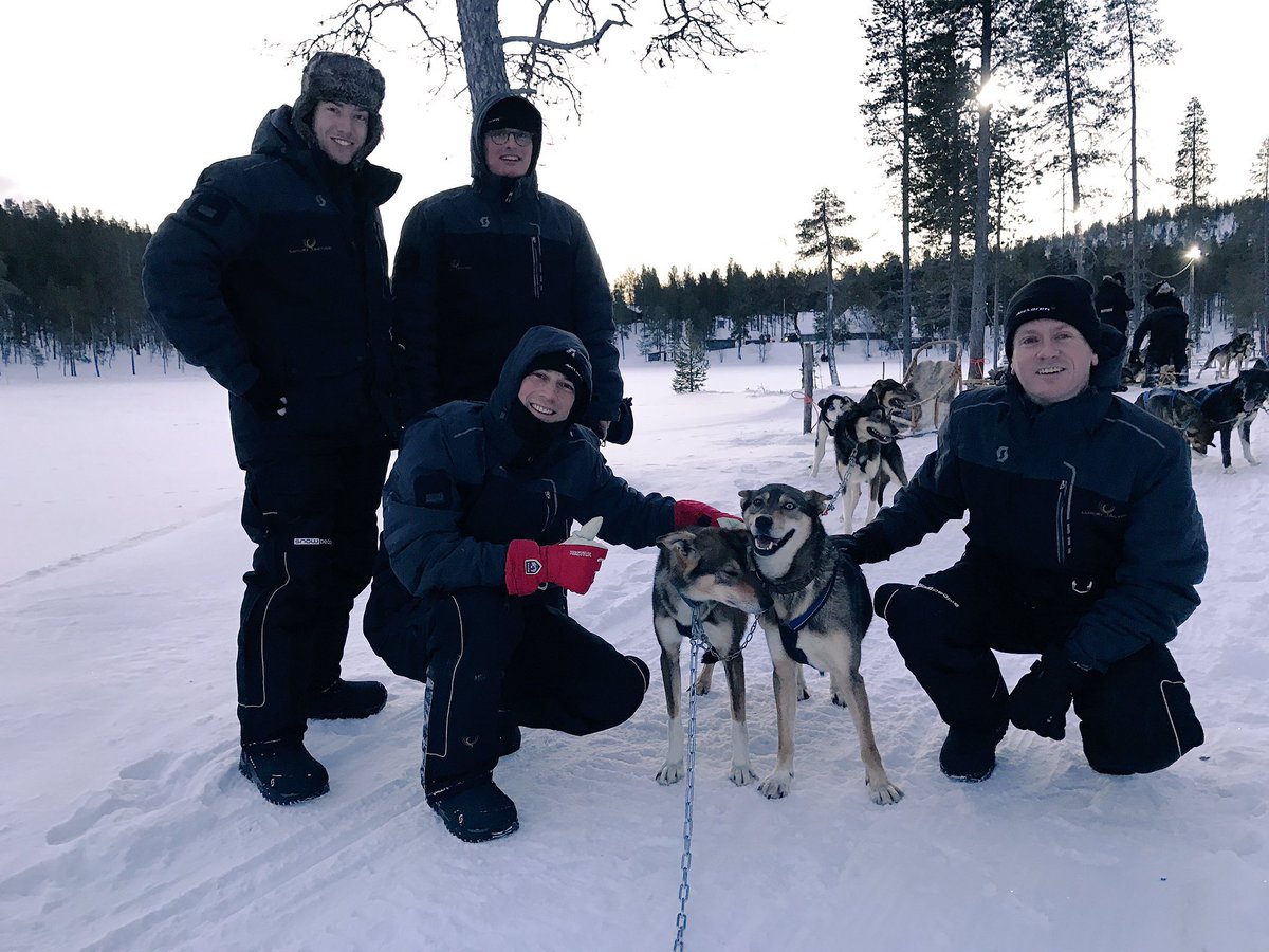 McLarenAuto's tweet photo. Slightly different transport today. The #McLaren Automotive sled team, led by @BSenna https://t.co/zQtIOS7aJZ