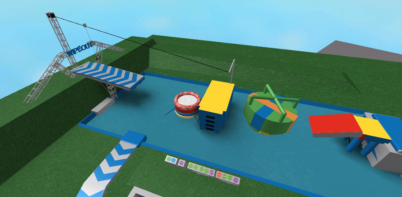 Roblox Wipeout On Twitter Come On Down To Ballsy S Playground With An Admission Of 1 Million R Comingsoontoroblox Firstproject - wipeout roblox