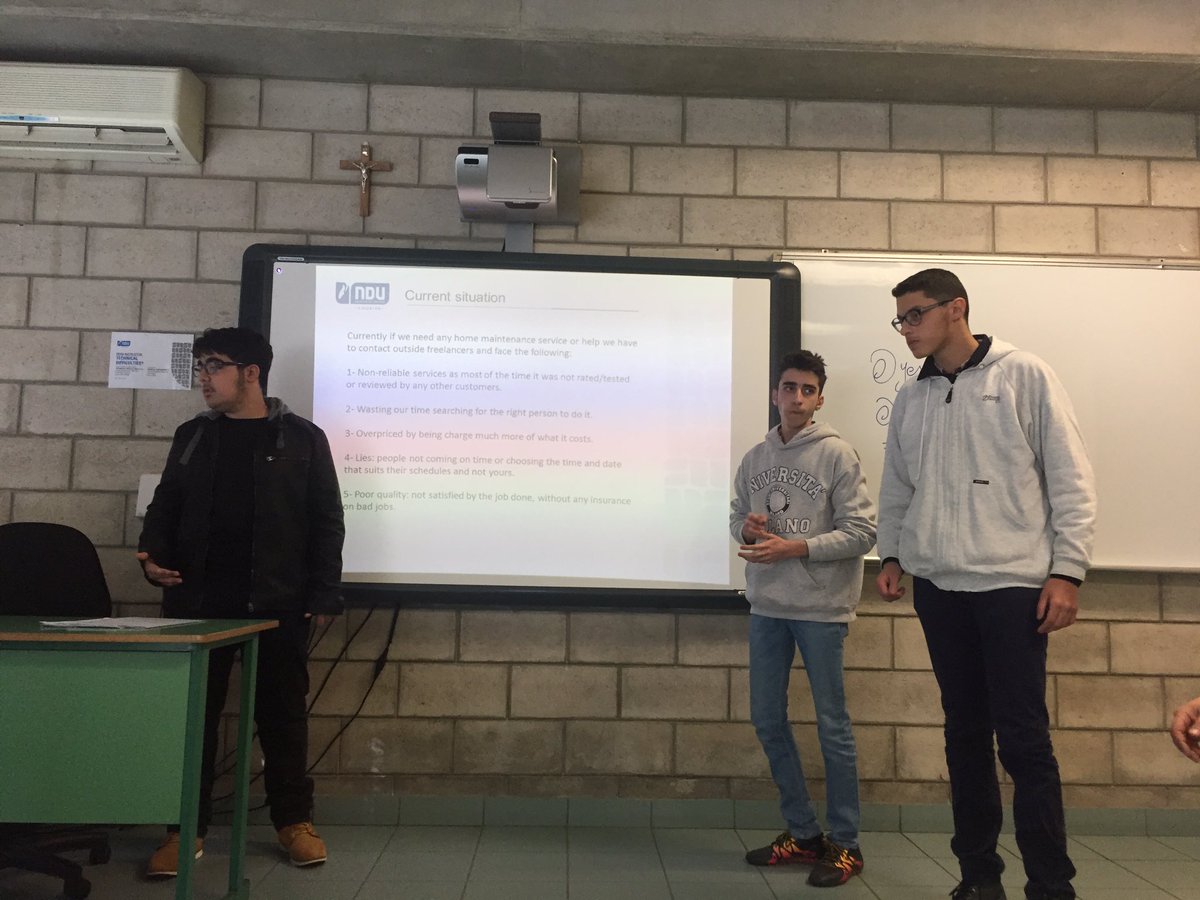 yes_ndu's tweet photo. @ndu_dmm @NDU_Louaize #YES_NDU #Entrepreneurship #Competition #Team4 Sesrch For Help #ElectronicService https://t.co/9goUBBWn0B