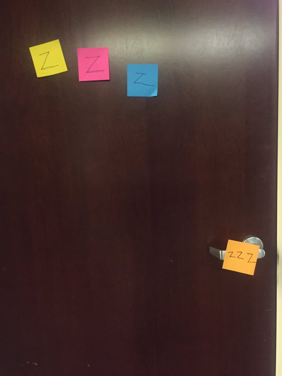PlaycraftingSFO's tweet photo. What's behind door # 1? Possibly a sleeping @ffpaladin ? The world may never know. @googlecloud #GoogleGGJ #GGJ2017 @globalgamejam https://t.co/lOADN3L09R