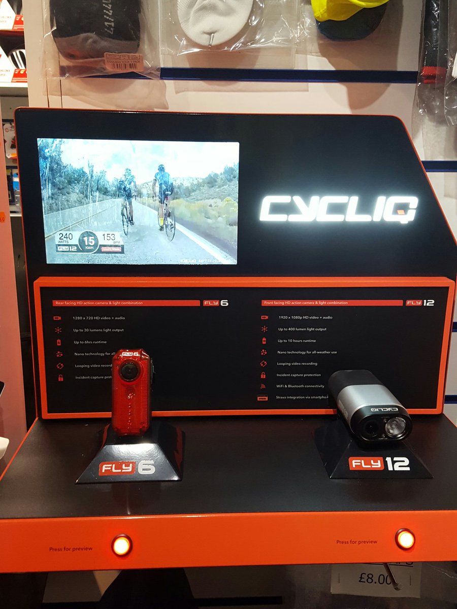 rickgreencycles's tweet photo. New Cycliq camera light! Disguised as a light but ace features like hooking up strava to the footage! Unfortunately needed these days! https://t.co/6CjRlKwgch