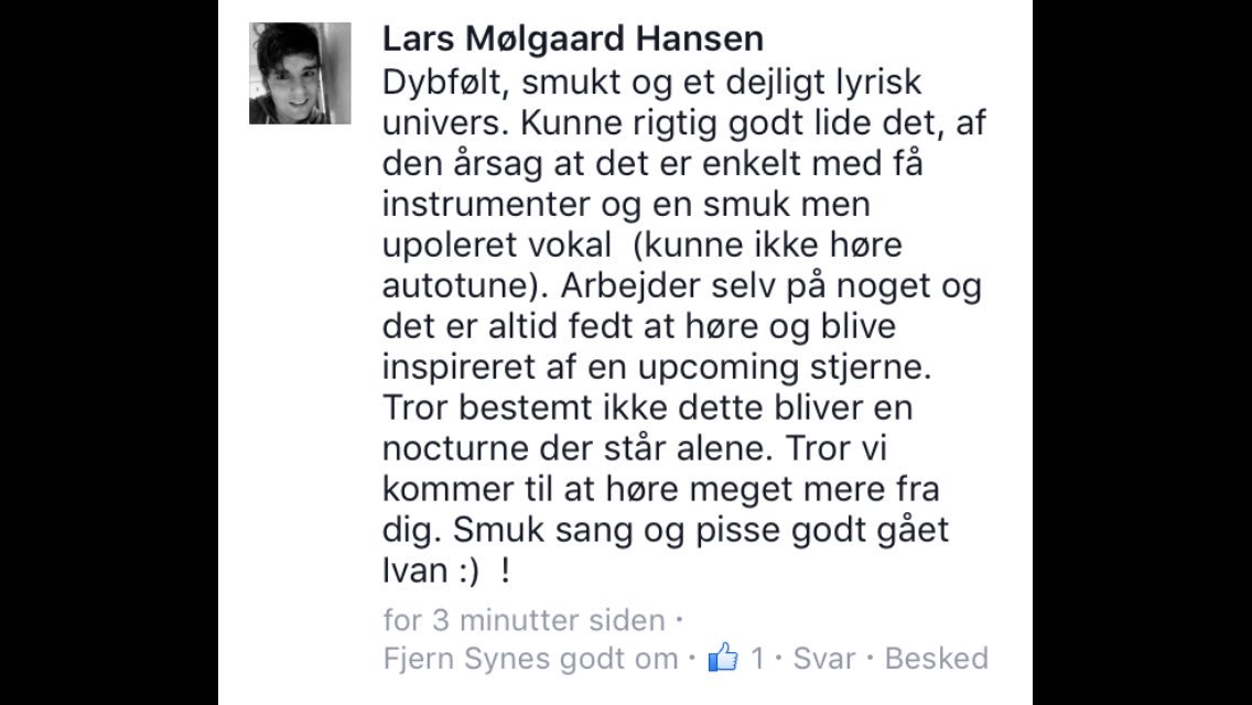 Ivanmartinezdk's tweet photo. Hvor bliver jeg rørt og lykkelig over at nå folk, som arbejder for deres drømme ❤️ https://t.co/l8sAcU7YuG
