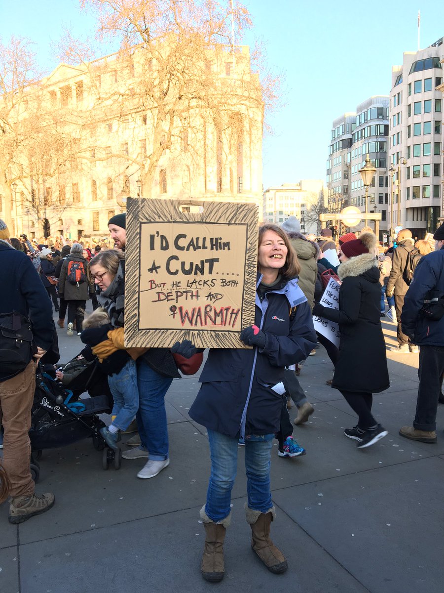 muIderitsme's tweet photo. This lady is my hero #WomensMarch #womensmarchlondon https://t.co/qnGFngOWuL