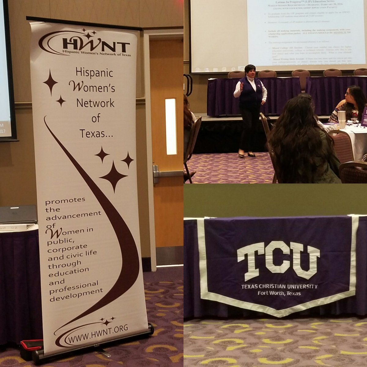 patrisha_ty's tweet photo. Learning valuable life skills @TCU with @LIPFW and @HWNTFW #dreamitdoit https://t.co/7sQjMFTgBl