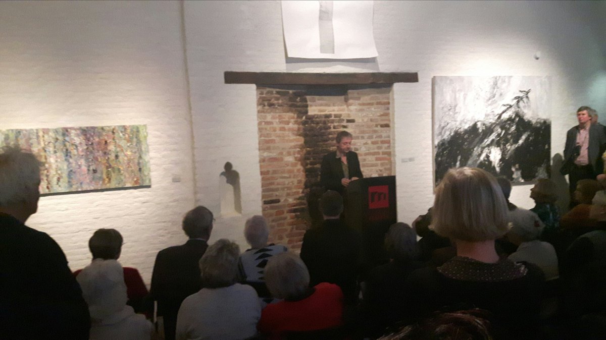 Mooie speech Sam Drukker bij opening tentoonstelling Collectie Vd Meer <a href="/Flehite/">Museum Flehite</a>. Droogverzamelen: eens kijken wat ik 'thuis op ga hangen'